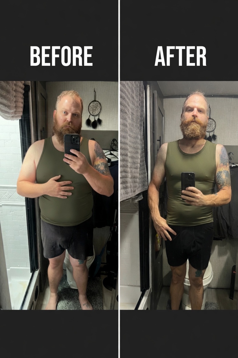 Alan lost 91 pounds with Millstone Medical weight loss program Greenville SC